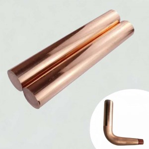 C17510 Beryllium Copper Round Bar (CuNi2Be) |Spot kuwotcherera ma elekitirodi mkono